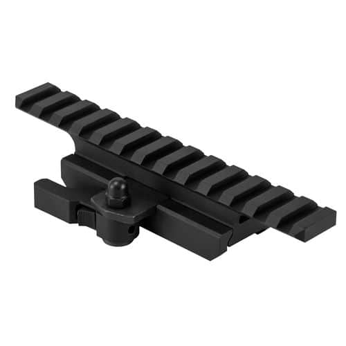 NCStar MARFQV2 AR15 Riser Gen2 1-Piece Quick Release Style Black Finish NCStar MARFQV2 AR15 Riser Gen2 1-Piece Quick Release Style Black Finish