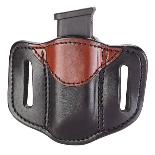 1791 Gunleather MAG12BLBA MAG1.2 Single Black/Brown Leather 1791 Gunleather MAG12BLBA MAG1.2 Single Black/Brown Leather