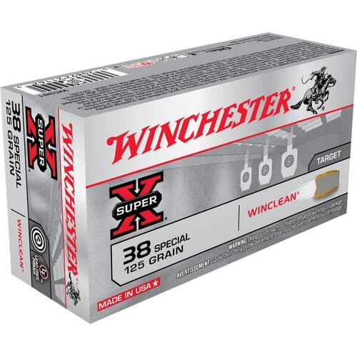 Winchester Ammo WC381 Super-X 38 Special 125 gr Brass Enclosed Base 50 Bx/ 10 Cs Winchester Ammo WC381 Super-X 38 Special 125 gr Brass Enclosed Base 50 Bx/ 10 Cs