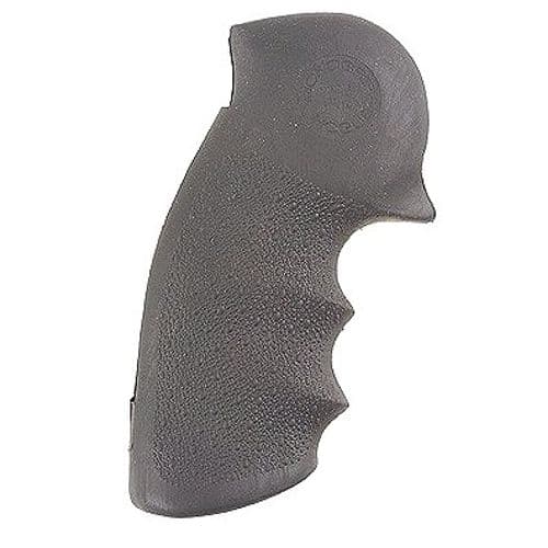 Hogue Rubber Grip with Finger Grooves for Ruger Speed-Six - Black Hogue Rubber Grip with Finger Grooves for Ruger Speed-Six - Black