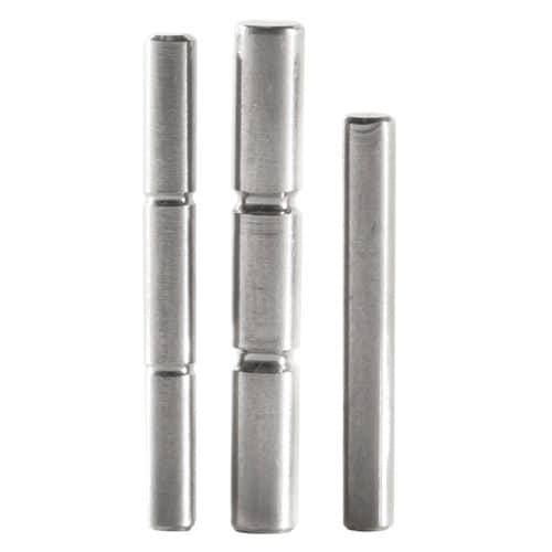 ZEV PINKIT3G Pin Kit compatible with Glock Gen1-3 Contains:Trigger Pin, Locking Block Pin, Ejector Housing Pin ZEV PINKIT3G Pin Kit compatible with Glock Gen1-3 Contains:Trigger Pin, Locking Block Pin, Ejector Housing Pin