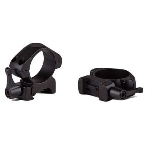 Konus 7410 Steel Rings with QD 30mm Diam Medium Black Konus 7410 Steel Rings with QD 30mm Diam Medium Black