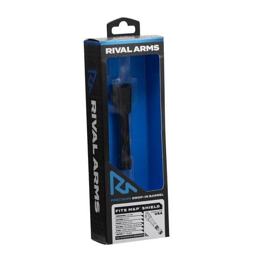 RIVAL ARMS RA20S102A Threaded Conversion Barrel Compatible with S&W Shield 9mm Luger 416 Stainless Steel Black PVD RIVAL ARMS RA20S102A Threaded Conversion Barrel Compatible with S&W Shield 9mm Luger 416 Stainless Steel Black PVD
