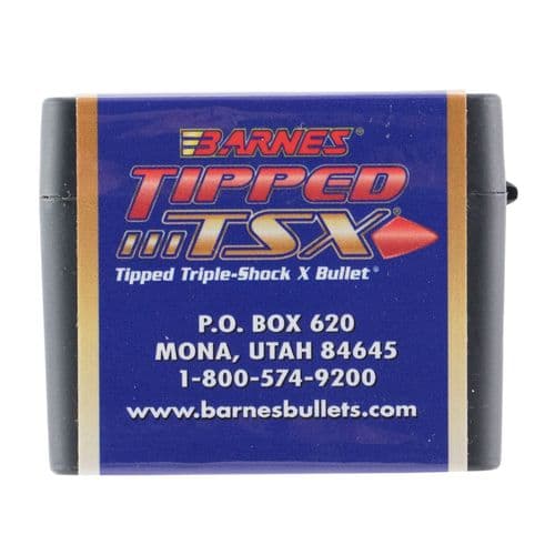 Barnes Bullets 30242 Tipped TSX6.5mm .264 120 GR TTSX Boat Tail 50 Box Barnes Bullets 30242 Tipped TSX6.5mm .264 120 GR TTSX Boat Tail 50 Box