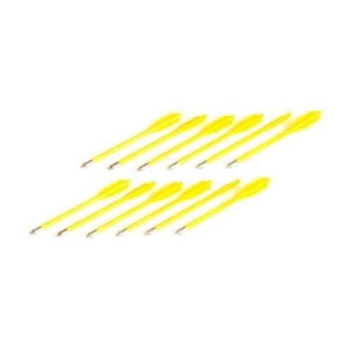 Tactical Crusader 12 Plastic Yellow 6.4" Bolts for The Spark Crossbow Tactical Crusader 12 Plastic Yellow 6.4" Bolts for The Spark Crossbow