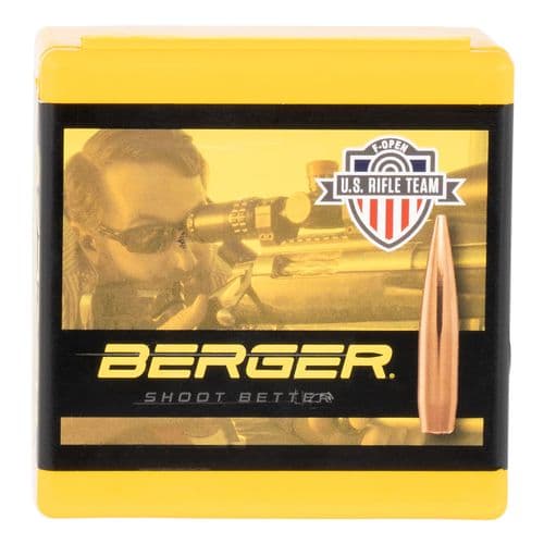 Berger Bullets 28408 Target  7mm .284 184 gr F-Open Hybrid 100 Berger Bullets 28408 Target  7mm .284 184 gr F-Open Hybrid 100