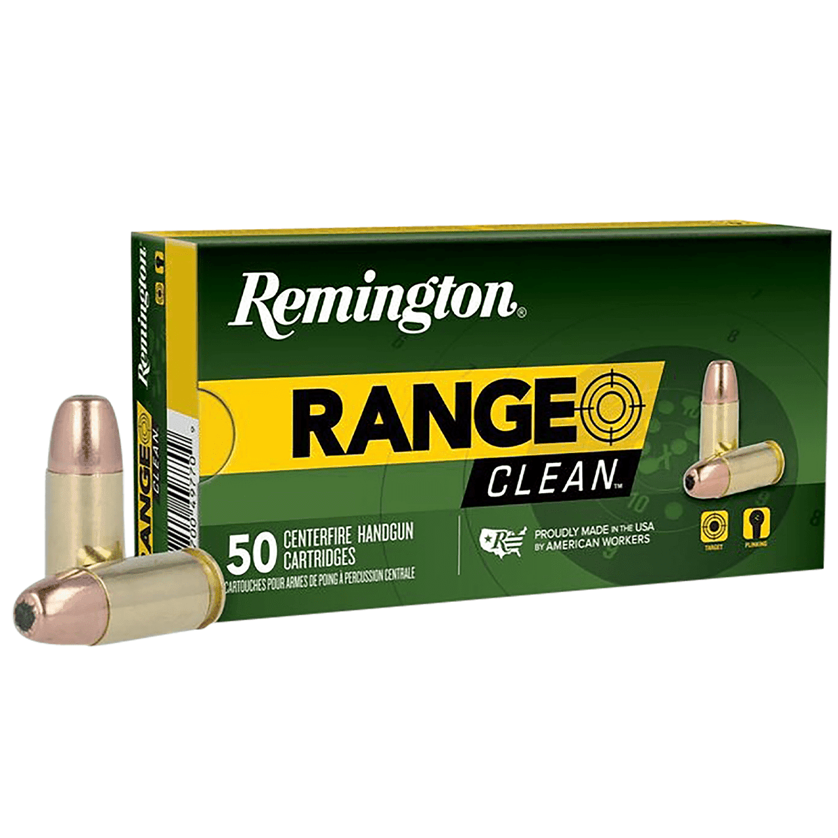 Remington Ammunition 27681 Range 9mm Luger 115 gr Flat Nose Enclosed Base (FNEB) 50 Per Box Ammo Remington Ammunition 27681 Range 9mm Luger 115 gr Flat Nose Enclosed Base (FNEB) 50 Per Box Ammo