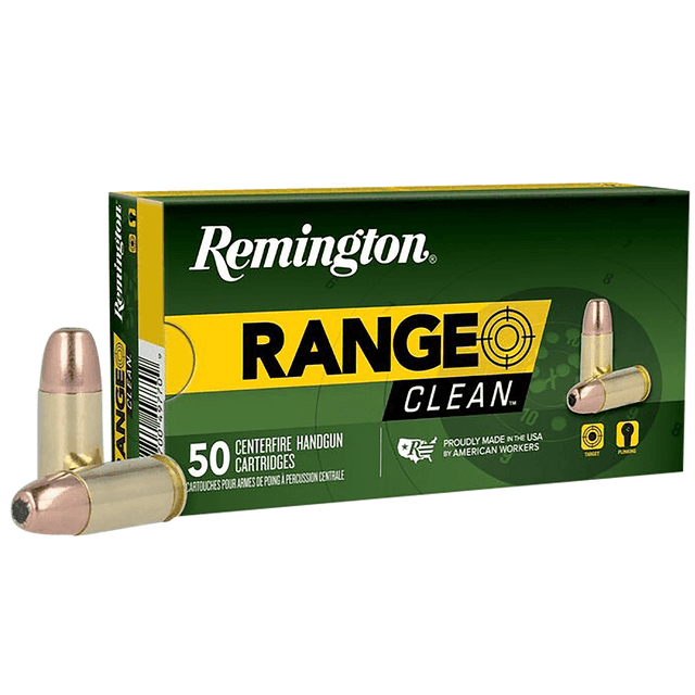 Remington Ammunition 27681 Range 9mm Luger 115 gr Flat Nose Enclosed Base (FNEB) 50 Per Box Ammo Remington Ammunition 27681 Range 9mm Luger 115 gr Flat Nose Enclosed Base (FNEB) 50 Per Box Ammo