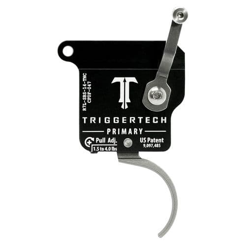 TriggerTech R7LSBS14TNC Primary Without Bolt Release Remington 700 Stainless Single-Stage Traditional Curved 1.50-4.00 lbs Left TriggerTech R7LSBS14TNC Primary Without Bolt Release Remington 700 Stainless Single-Stage Traditional Curved 1.50-4.00 lbs Left