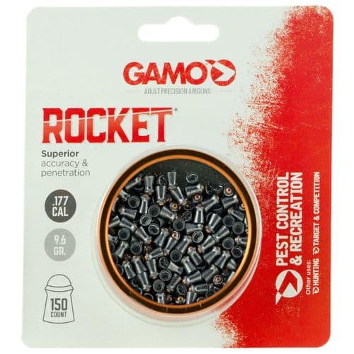 Gamo 632127454 Rocket .177 Pellet Rounded Tip 150 Gamo 632127454 Rocket .177 Pellet Rounded Tip 150