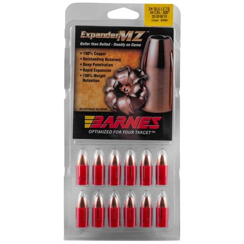 Barnes Bullets 30680 Expander MZ 54 Black Powder 325 GR 24 Barnes Bullets 30680 Expander MZ 54 Black Powder 325 GR 24