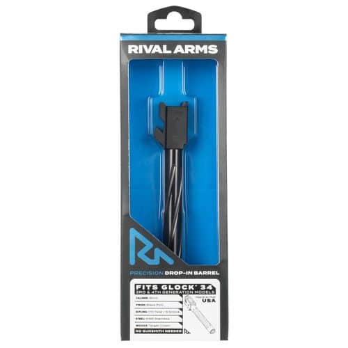 Rival Arms RA20G701A Standard V1 compatible with Glock 34 Gen 3-4 Black PVD Rival Arms RA20G701A Standard V1 compatible with Glock 34 Gen 3-4 Black PVD