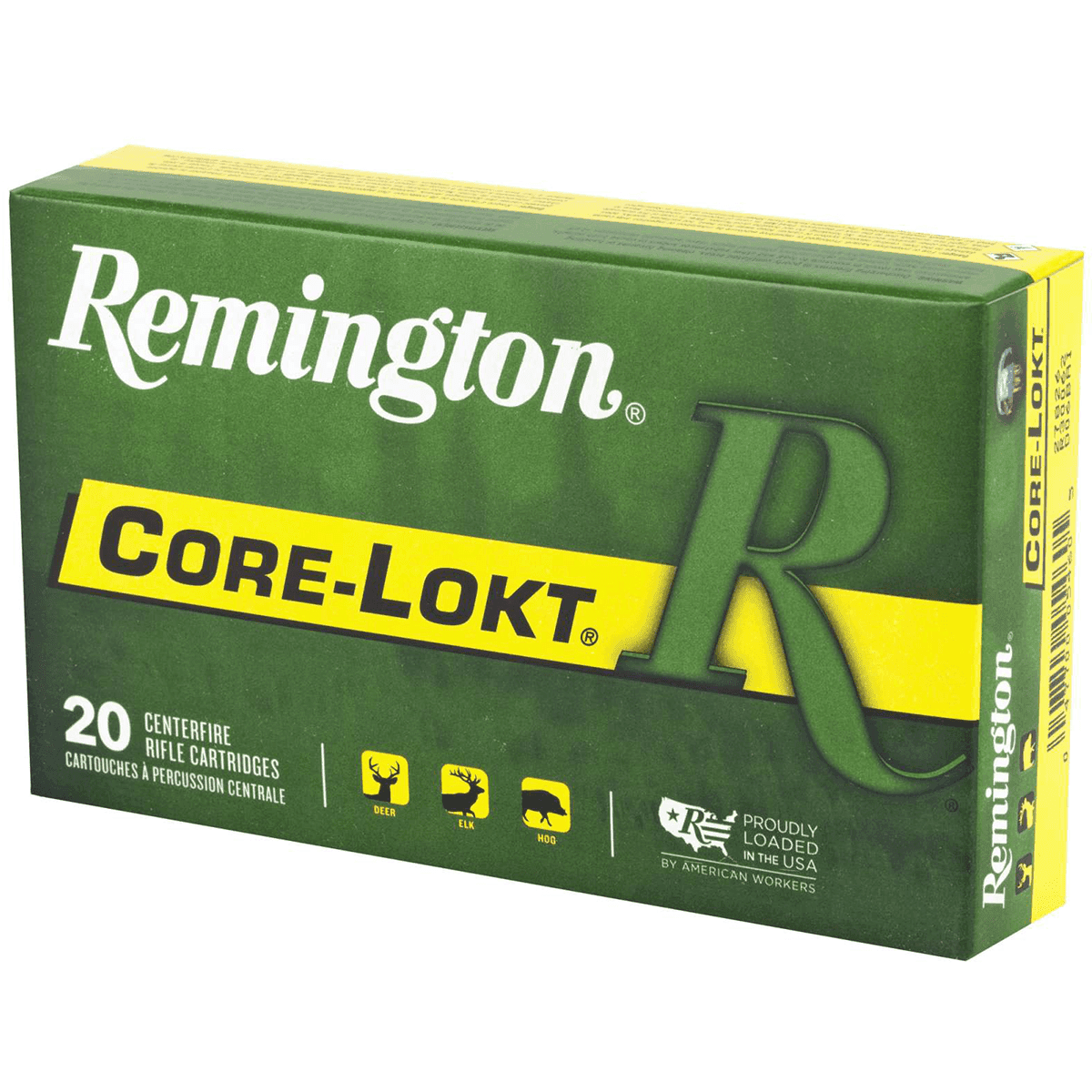 Remington Core-Lokt 30-06 Springfield 150 gr Pointed Soft Point Core-Lokt (PSPCL) Hunting Ammo Remington Core-Lokt 30-06 Springfield 150 gr Pointed Soft Point Core-Lokt (PSPCL) Hunting Ammo