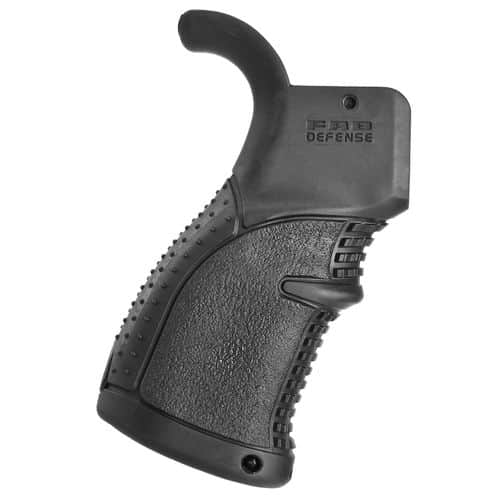 FAB DEFENSE FX-AGR43B AGR-43 Ergonomic Pistol Grip M4/M16/AR15 Polymer with Over-Molded Rubber Black FAB DEFENSE FX-AGR43B AGR-43 Ergonomic Pistol Grip M4/M16/AR15 Polymer with Over-Molded Rubber Black
