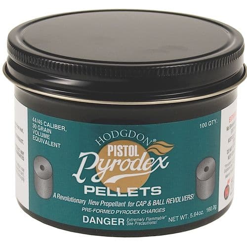 Hodgdon RP4430 Pyrodex Pellets 44 Cal 30 Grain 100 Box/12 Case Hodgdon RP4430 Pyrodex Pellets 44 Cal 30 Grain 100 Box/12 Case