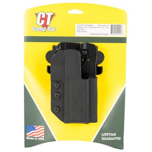 Comp-Tac C241SS189RBKN International Black Kydex OWB SIG P320, RX, 250 Compact Right Hand Comp-Tac C241SS189RBKN International Black Kydex OWB SIG P320, RX, 250 Compact Right Hand
