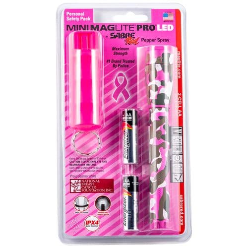 Maglite SP2PUE6 Mini Pro & Sabre Pepper Spray Maglite Mini Pro & Sabre Pepper Spray Pink Maglite SP2PUE6 Mini Pro & Sabre Pepper Spray Maglite Mini Pro & Sabre Pepper Spray Pink
