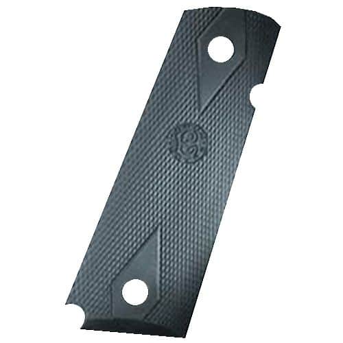 Hogue 45010 Rubber Grip Panels Checkered 1911 Government Black Hogue 45010 Rubber Grip Panels Checkered 1911 Government Black