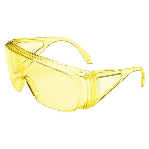 Howard Leight R01702 HL100 Shooting Sports Glasses Amber Frame/Amber Lens Howard Leight R01702 HL100 Shooting Sports Glasses Amber Frame/Amber Lens