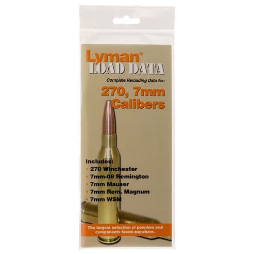Lyman 9780012 Load Data Book 270 & 7mm Rifle Lyman 9780012 Load Data Book 270 & 7mm Rifle