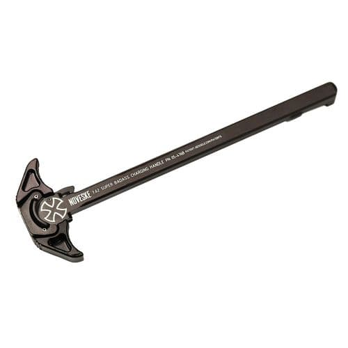 Noveske 5000901 Super Badass Charging Handle AR-10 Black Hardcoat Anodized 7075 Aluminum Noveske 5000901 Super Badass Charging Handle AR-10 Black Hardcoat Anodized 7075 Aluminum