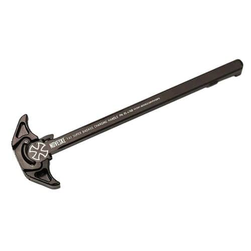 Noveske 5000901 Super Badass Charging Handle AR-10 Black Hardcoat Anodized 7075 Aluminum Noveske 5000901 Super Badass Charging Handle AR-10 Black Hardcoat Anodized 7075 Aluminum