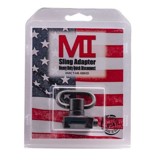 Midwest Industries MCTAR08HD Quick Detach Front Sling Adapter HD Black Aluminum Midwest Industries MCTAR08HD Quick Detach Front Sling Adapter HD Black Aluminum