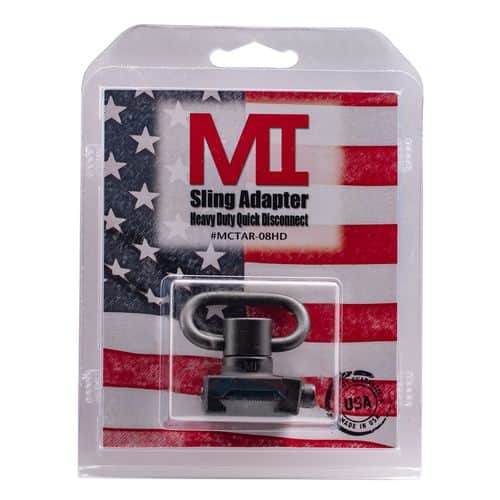 Midwest Industries MCTAR08HD Quick Detach Front Sling Adapter HD Black Aluminum Midwest Industries MCTAR08HD Quick Detach Front Sling Adapter HD Black Aluminum