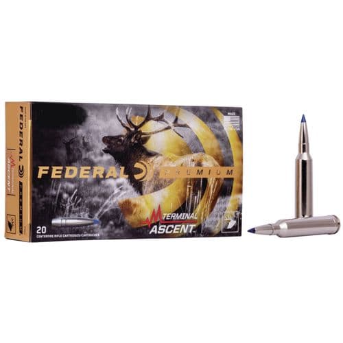 Federal P28NTA1 Premium 28 Nosler 155 gr Terminal Ascent 20 Bx/ 10 Cs Federal P28NTA1 Premium 28 Nosler 155 gr Terminal Ascent 20 Bx/ 10 Cs