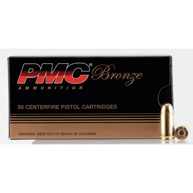 PMC 380A Bronze 380 ACP 90 gr Full Metal Jacket (FMJ) 50 Per Box PMC 380A Bronze 380 ACP 90 gr Full Metal Jacket (FMJ) 50 Per Box