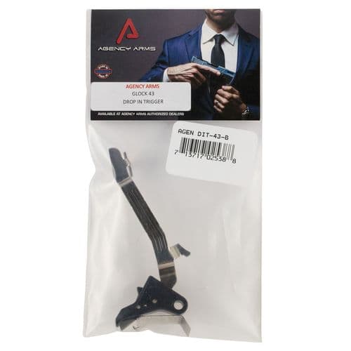 Agency Arms DIT-43-B Drop-In Compatible with Glock 43 Flat 3.50 lbs Agency Arms DIT-43-B Drop-In Compatible with Glock 43 Flat 3.50 lbs