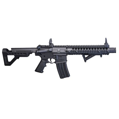 Crosman DSBR DPMS SBR Air Rifle Semi/Full Auto 4.5mm BB 25 round 6 Position Black Stock Crosman DSBR DPMS SBR Air Rifle Semi/Full Auto 4.5mm BB 25 round 6 Position Black Stock