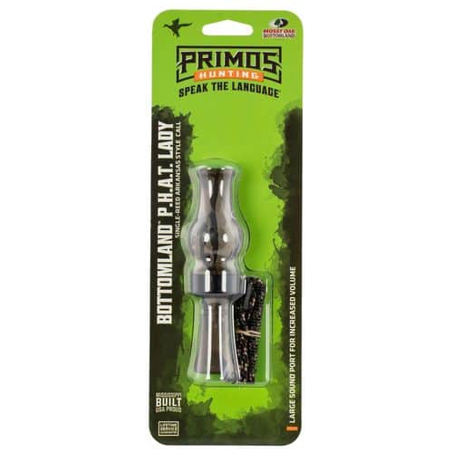 Primos PS892 Phat Lady Duck Single Reed Mouth Call Mossy Oak BottomLand Primos PS892 Phat Lady Duck Single Reed Mouth Call Mossy Oak BottomLand