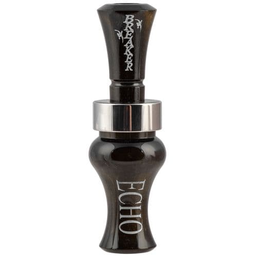 ECHO CALLS, INC 78909 Breaker Ducks Single Reed Black Gold Pearl Acrylic ECHO CALLS, INC 78909 Breaker Ducks Single Reed Black Gold Pearl Acrylic