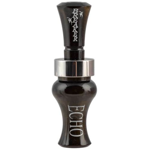 ECHO CALLS, INC 78909 Breaker Ducks Single Reed Black Gold Pearl Acrylic ECHO CALLS, INC 78909 Breaker Ducks Single Reed Black Gold Pearl Acrylic
