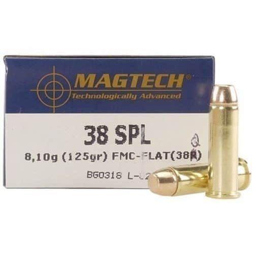Magtech .38 Special 125 Grain FMJ 50 Round Box Magtech .38 Special 125 Grain FMJ 50 Round Box