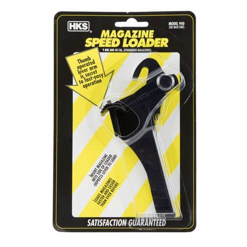 HKS 451 Single Stack Mag Loader Adjustable Style for Multi-Caliber Pistols HKS 451 Single Stack Mag Loader Adjustable Style for Multi-Caliber Pistols