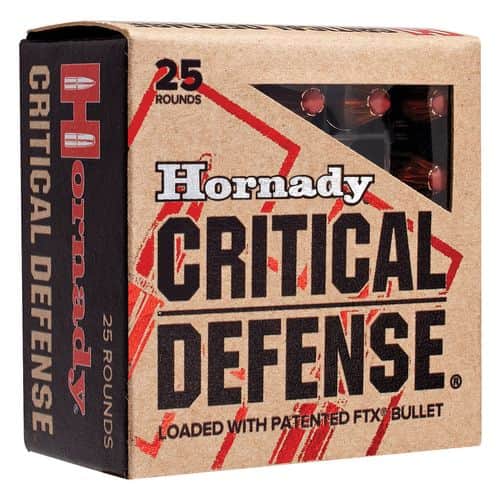 Hornady 90014 Critical Defense 25 ACP 35 gr Flex Tip eXpanding 25 Bx/ 10 Cs Hornady 90014 Critical Defense 25 ACP 35 gr Flex Tip eXpanding 25 Bx/ 10 Cs