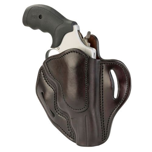 1791 Gunleather RVH3SBRR RVH3 OWB Size 03 Signature Brown Leather Belt Slide Fits S&W Governor Right Hand 1791 Gunleather RVH3SBRR RVH3 OWB Size 03 Signature Brown Leather Belt Slide Fits S&W Governor Right Hand