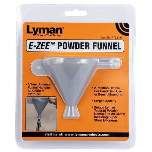 Lyman 7752431 E-Zee Powder Funnel 22 - 50 Universal Lyman 7752431 E-Zee Powder Funnel 22 - 50 Universal