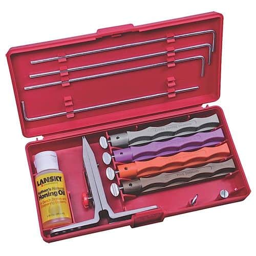 Lansky LKDMD Stnd Sharpening System Diamond Hones XC,C,M,F Plastic Lansky LKDMD Stnd Sharpening System Diamond Hones XC,C,M,F Plastic