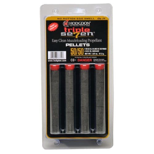Hodgdon T7BP5050 Triple Seven Pellets 50 Cal 50 Grain 24 Pack Hodgdon T7BP5050 Triple Seven Pellets 50 Cal 50 Grain 24 Pack