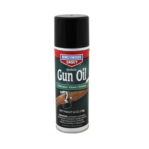 Birchwood Casey 44135 Synthetic Gun Oil 6 oz Aerosol Birchwood Casey 44135 Synthetic Gun Oil 6 oz Aerosol