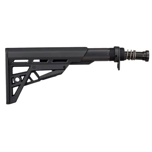 Advanced Technology B2102214 AR-15 TactLite Six Position Buttstock with Buffer Tube Assembly Rifle Polymer Black Hardcoat Anodized Advanced Technology B2102214 AR-15 TactLite Six Position Buttstock with Buffer Tube Assembly Rifle Polymer Black Hardcoat Anodized