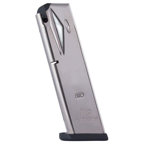 MEC-GAR MGPB9215N Beretta 9mm Luger Beretta 92 Series 15 Detachable Nickel MEC-GAR MGPB9215N Beretta 9mm Luger Beretta 92 Series 15 Detachable Nickel