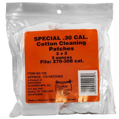 Southern Bloomer 130 Cleaning Patches 30 Cal Southern Bloomer 130 Cleaning Patches 30 Cal