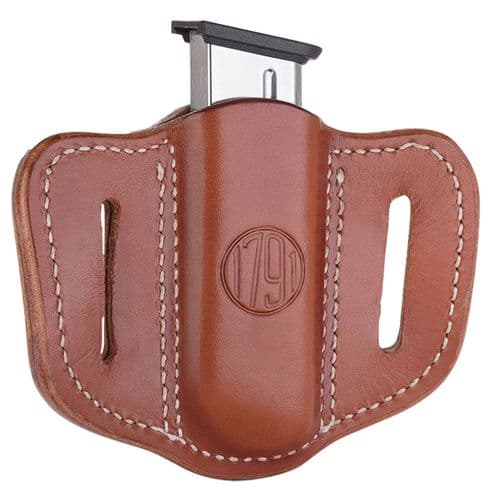 1791 Gunleather MAG11CBRA MAG1.1 Single Brown Leather 1791 Gunleather MAG11CBRA MAG1.1 Single Brown Leather