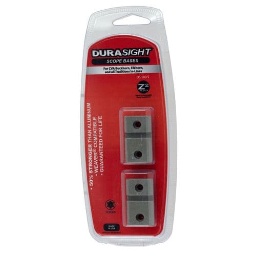 CVA DS100S Z-2 Bases
CVA/Traditions/New Frontier/Winchester Silver CVA DS100S Z-2 Bases
CVA/Traditions/New Frontier/Winchester Silver