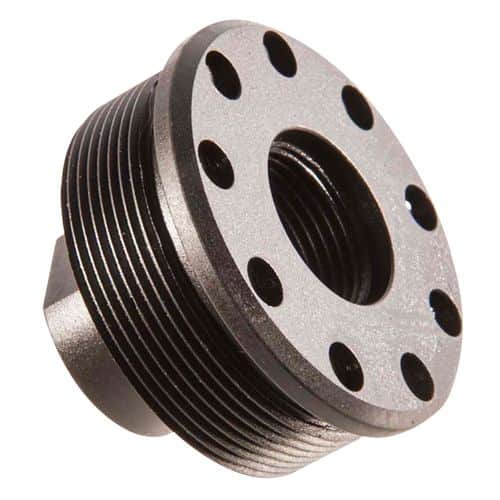 SilencerCo AC2629 Alpha Direct Thread Mount M13x.75 tpi Steel Black SilencerCo AC2629 Alpha Direct Thread Mount M13x.75 tpi Steel Black