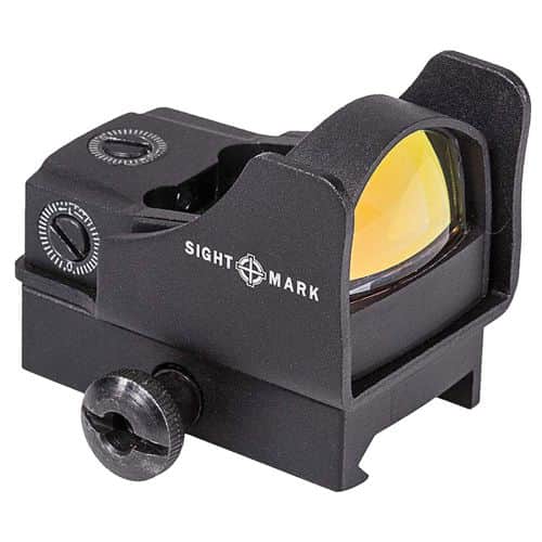 Sightmark SM26006 Mini Shot Pro Spec 1x 23x16mm Obj 5 MOA Illuminated Red Dot Black CR1632 Lithium Sightmark SM26006 Mini Shot Pro Spec 1x 23x16mm Obj 5 MOA Illuminated Red Dot Black CR1632 Lithium